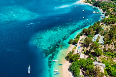View of Gili Islands, Indonesia, Indonesia