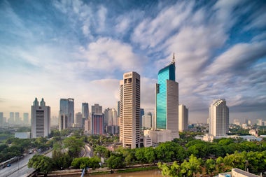 View of Jakarta, Indonesia
