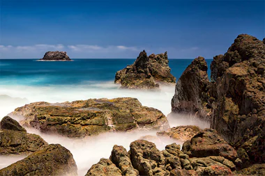 View of Ujung Kulon, Indonesia