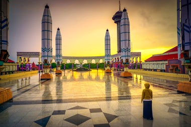 View of Semarang, Indonesia