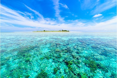 View of Wakatobi National Marine Park, Indonesia