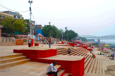 View of Nimati Ghat, India