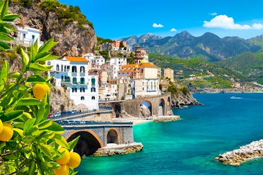 View of Amalfi, Italy