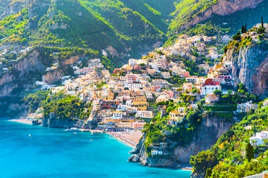 View of Positano, Italy
