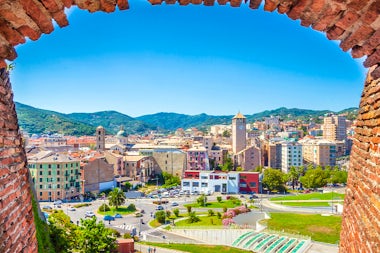 View of Savona, Italy