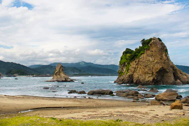 View of Aburatsu, Japan