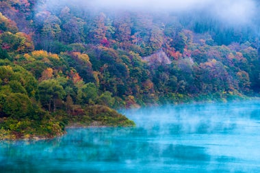 View of Akita, Japan