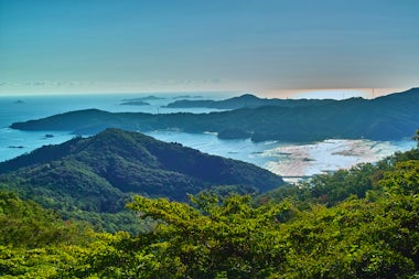View of Ishinomaki, Japan