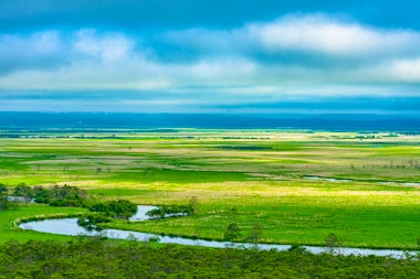 View of Kushiro, Japan