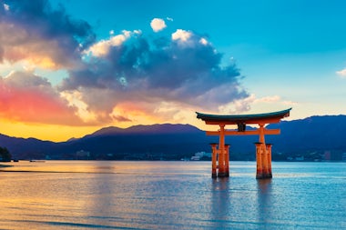 View of Miyajima, Japan
