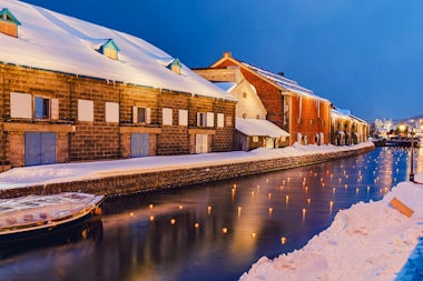 View of Otaru, Japan