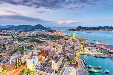 View of Shimonoseki, Japan
