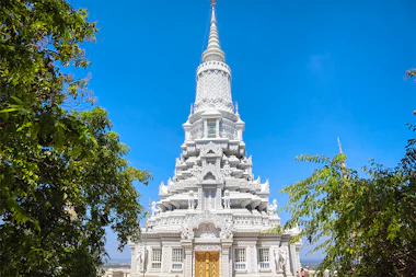 View of Oudong, Cambodia