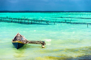 View of Fanning Atoll, Kiribati
