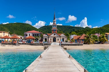 View of Les Anses-d'Arlet, Martinique