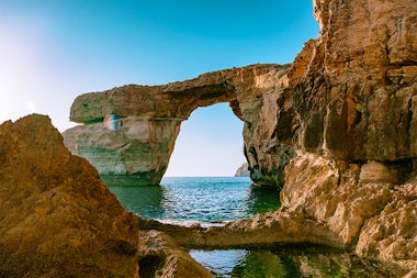View of Gozo Island, Malta