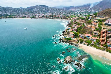 View of Zihuatanejo, Mexico