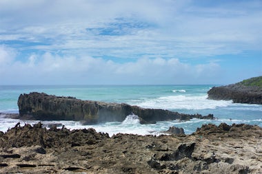 View of Pomene, Mozambique