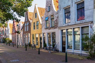 View of Harlingen, Netherlands