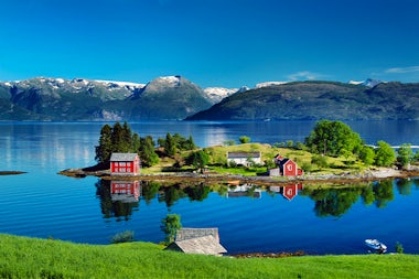 View of Hardangerfjord, Norway