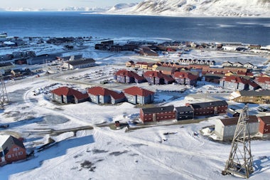 View of Jan Mayen Island , Norway