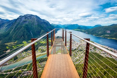 View of Andalsnes, Norway