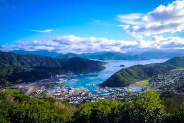 View of Picton, New Zealand