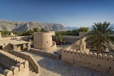 View of Khasab, Oman