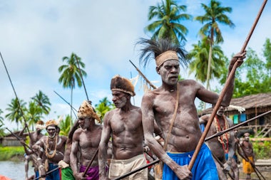 View of Conflict Islands, Papua New Guinea