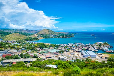 View of Port Moresby, Papua New Guinea