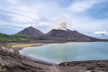 View of Rabaul, Papua New Guinea