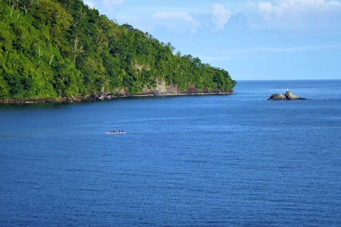 View of Vitu Islands, Papua New Guinea