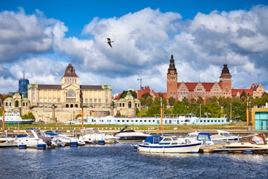 View of Szczecin, Poland