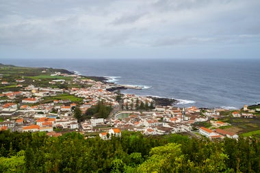 View of Santa Cruz Da Graciosa, Portugal