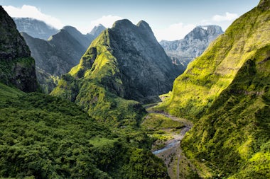 View of Pointe des Galets, Réunion