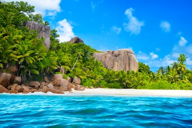 View of Big Sister Island, Seychelles