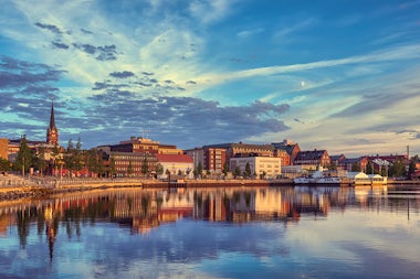 View of Lulea, Sweden