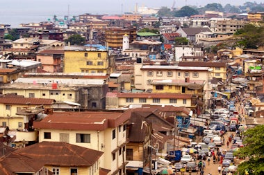 View of Freetown, Sierra Leone