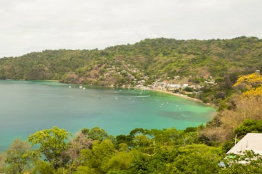 View of Charlotteville, Trinidad and Tobago
