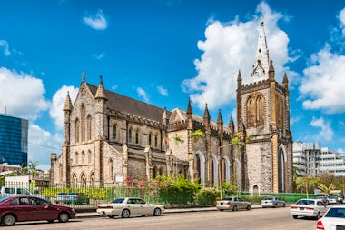 View of Port of Spain, Trinidad and Tobago