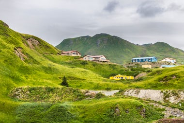 View of Aleutian Islands, USA