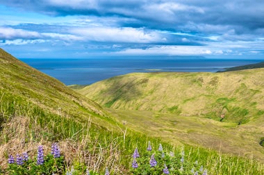 View of Chagulak Island, USA