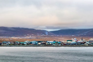 View of Nome, USA