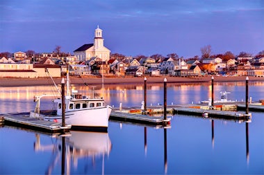 View of Provincetown, USA