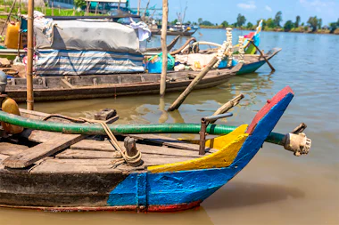 View of Tan Chau, Viet Nam