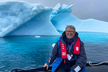 Martine explores Antarctica up close with Aurora Expeditions