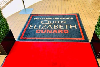 Image of Alaska in traditional Cunard style with Suzanne and Russell