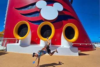 Image of Mark Experiences Magic At Sea On Disney Wonder