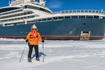 Image of Tracey Travels to Antarctica on Luxury Icebreaker Le Commandant Charcot 