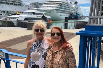 Image of Athena & Jenny cruise New Zealand aboard Seabourn Odyssey
